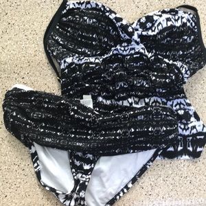 Badgley Mischka swimsuit tankini